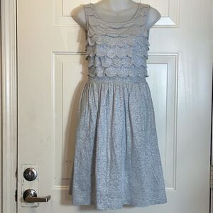 Deletta  Extra Small Elegant Silver Women’s Dress